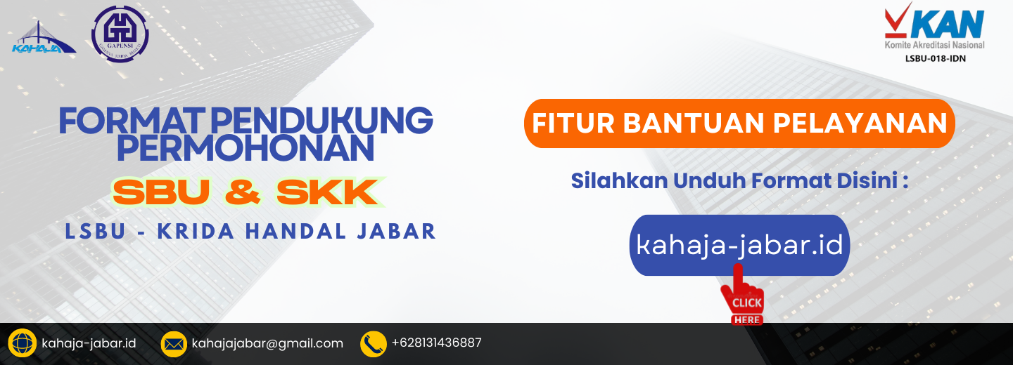 Permohonan SBU SKK